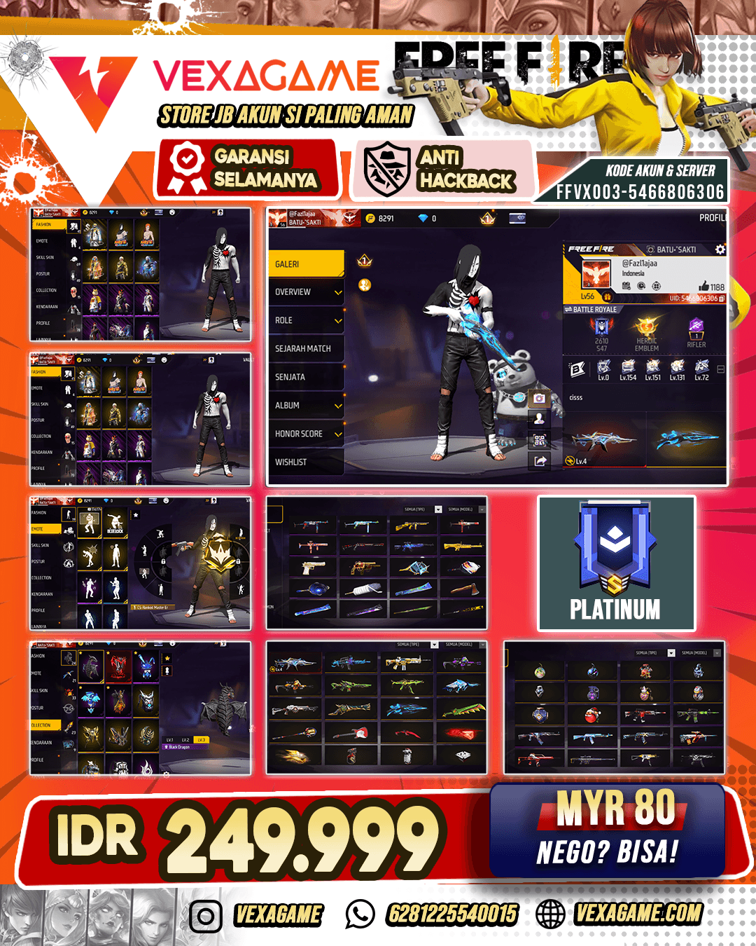 SG Aqua | Vault Gagah