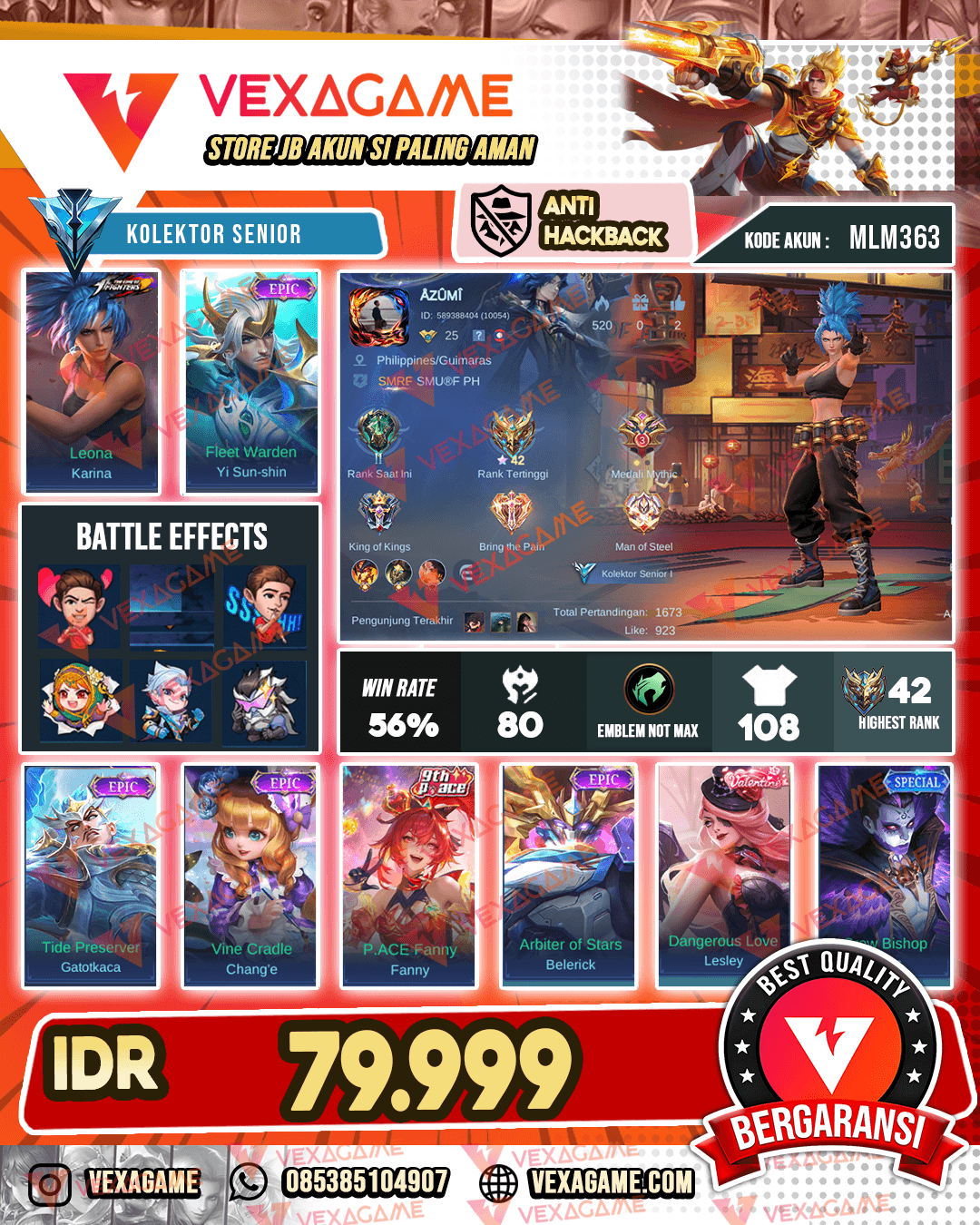 Karina KOF X YSS Epic