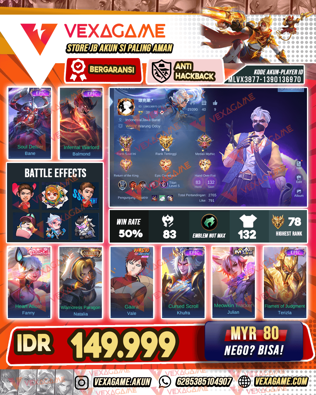 Akun Murah
