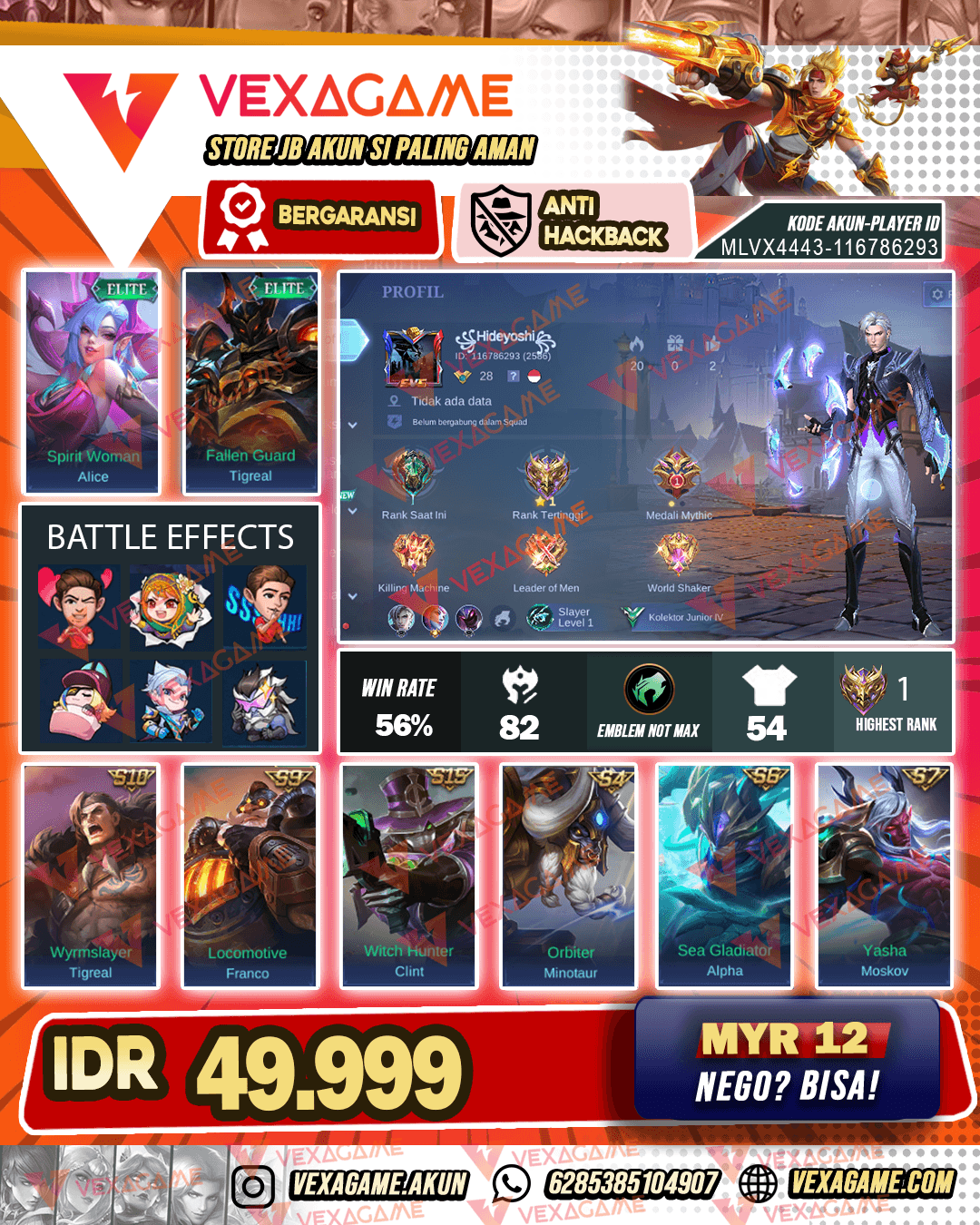 Akun Murah