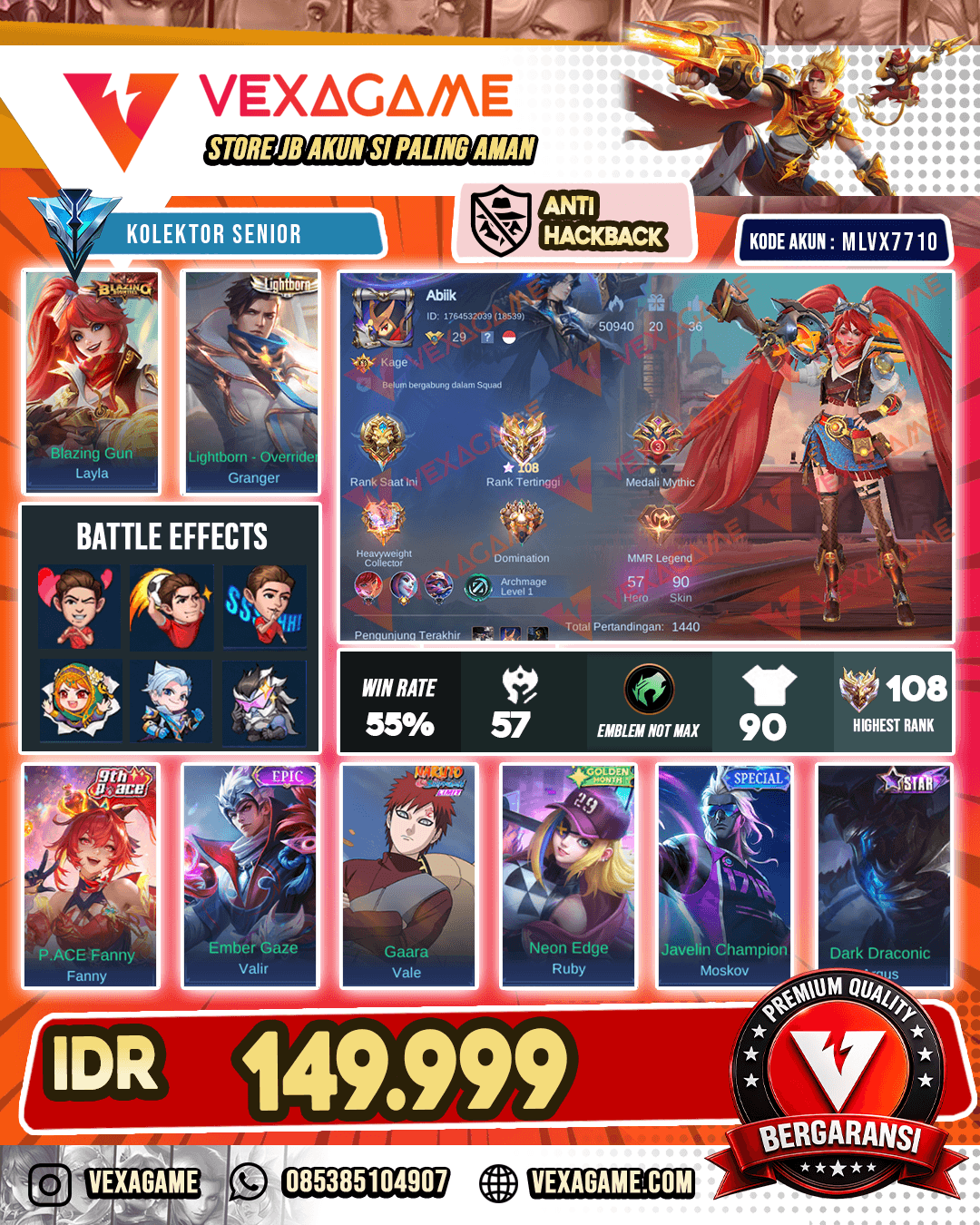 Layla Blazing | Ex Immortal