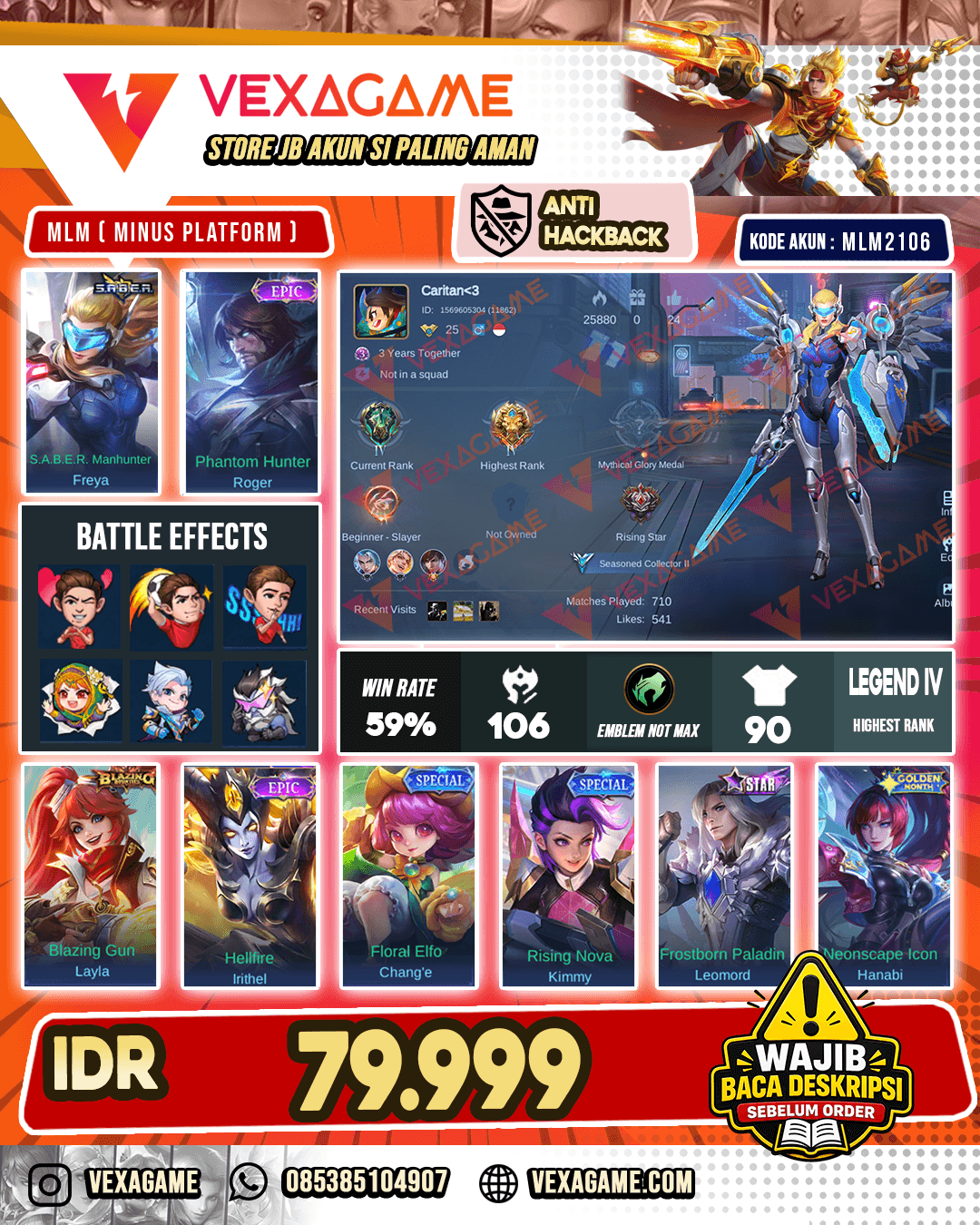 Freya Saber | Roger Epic