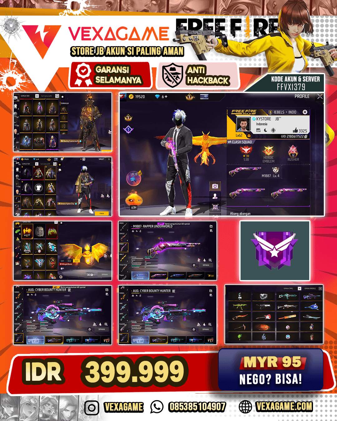 SG 2 RASA (REPPER DAN MAMBA) | AUUG CYBER BOUNTY | VAULT 280++