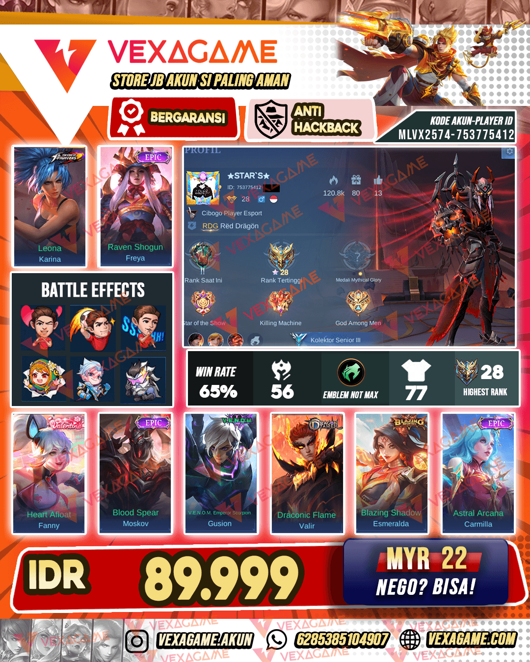 Akun Murah