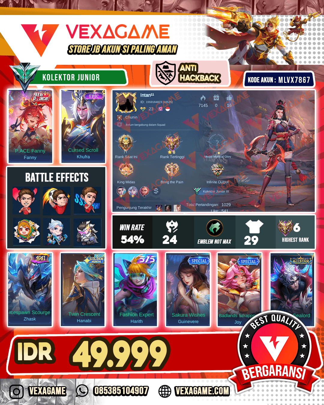 Akun Murah