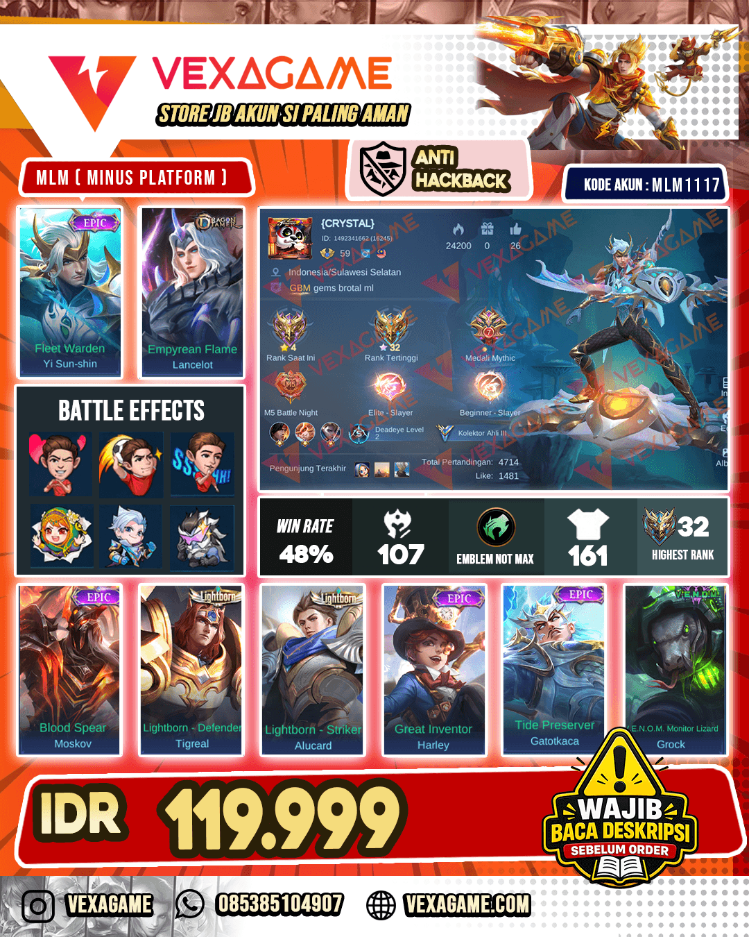 YSS Epic X Lancelot Dragon Tamer