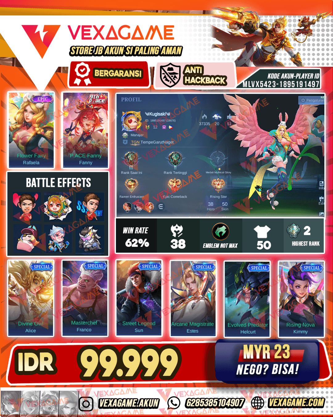 Akun Murah Harga Pelajar