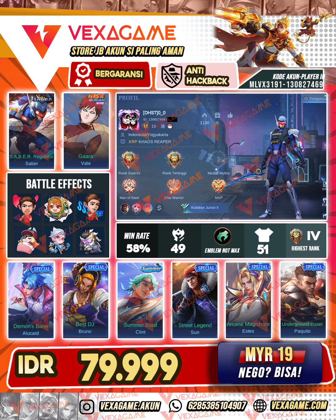Akun Murah