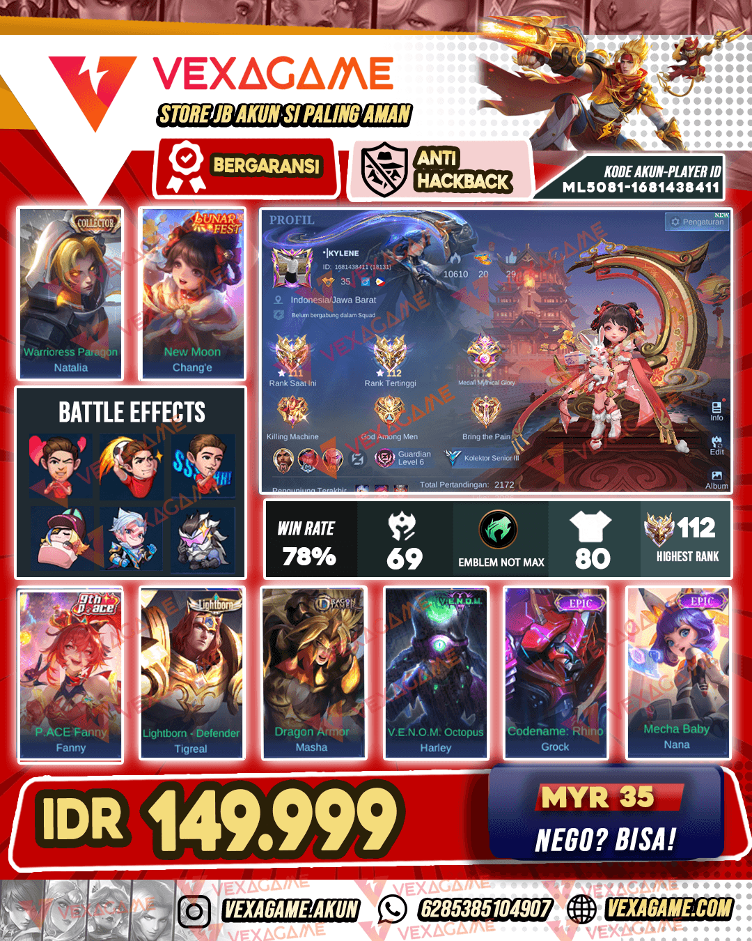 Change Lunar Fest | Ex Immortal
