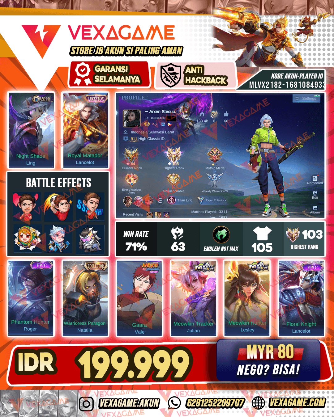 Ex Immortal | WR Cakep