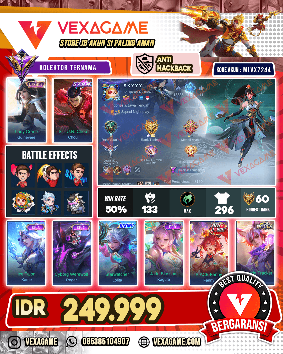 Guinevere Luckybox | Chou STUN