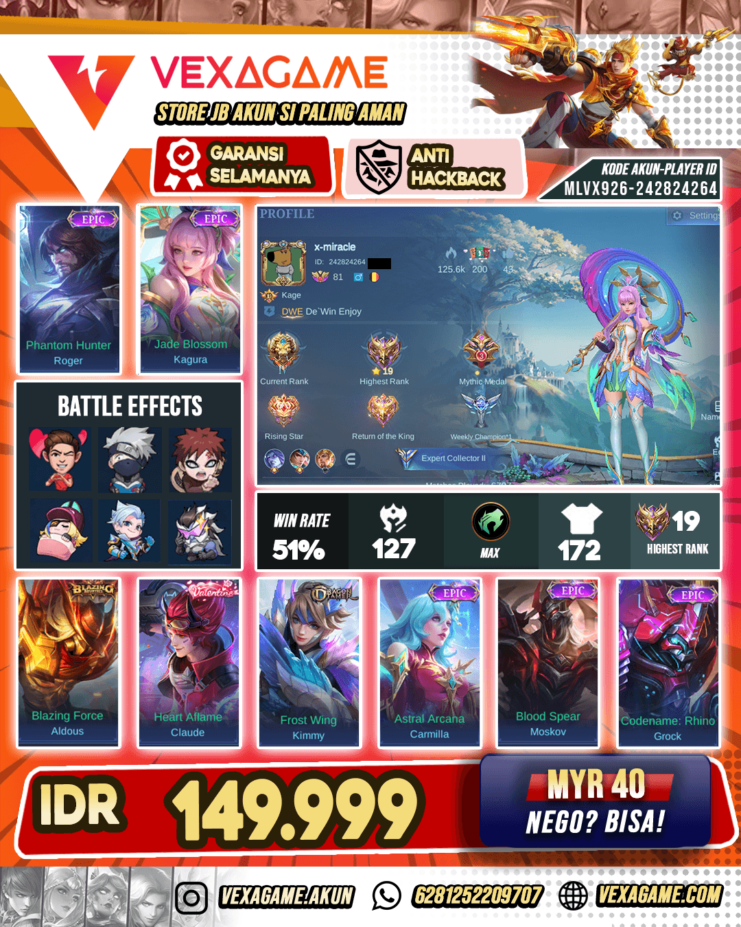 Kagura Epic Murah