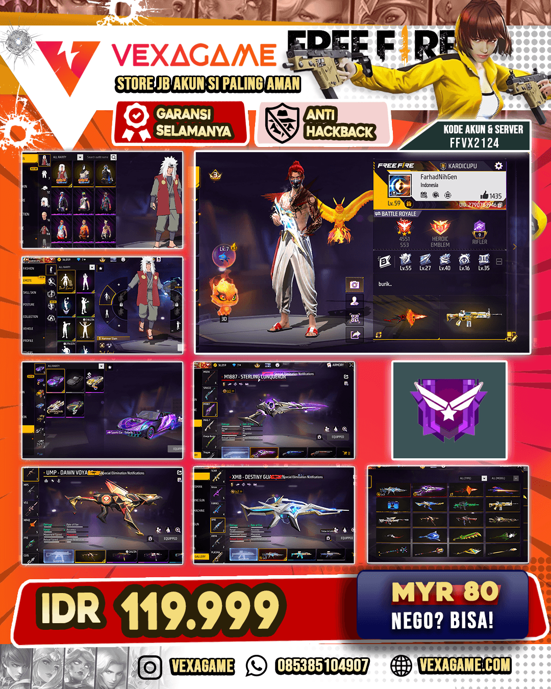 2 Evo | Vaul 110++ | Bundle Jiraya On