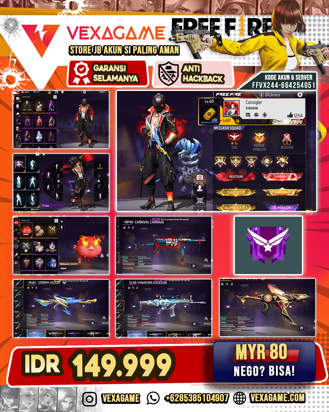Yuji Itadori Bundle | Orochimaru Bundle | M4A1 Stormy Ascent