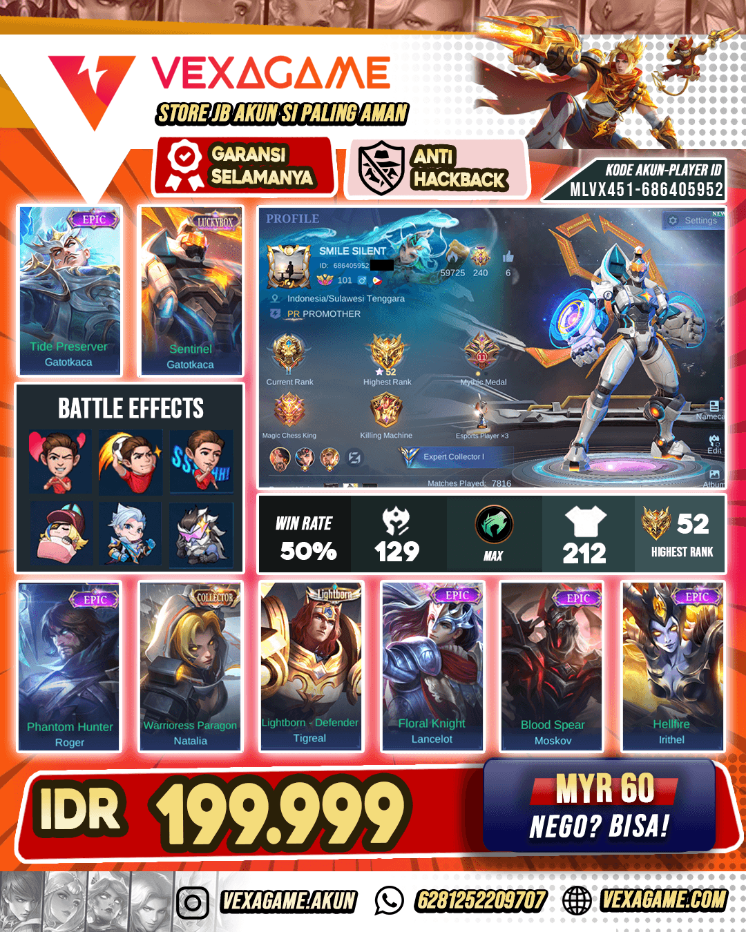 Gatotkaca Lucky Box Murah