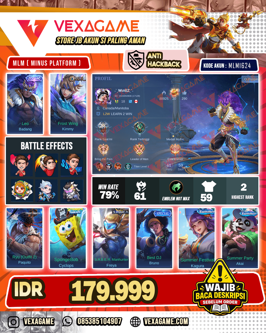 Badang Zodiac X Kimmy Dragon Tamer | Paquito Street Fighter