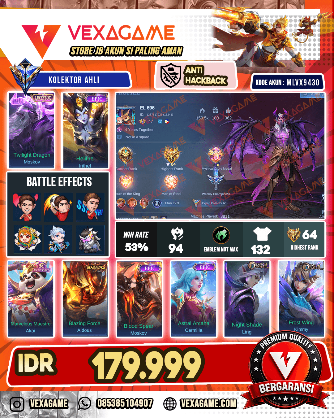 Moskov Luckybox X Irithel Epic