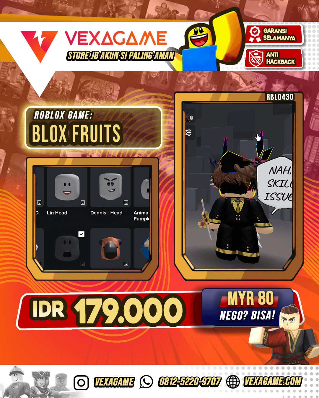 Steal a Brainrot | Blox Fruits