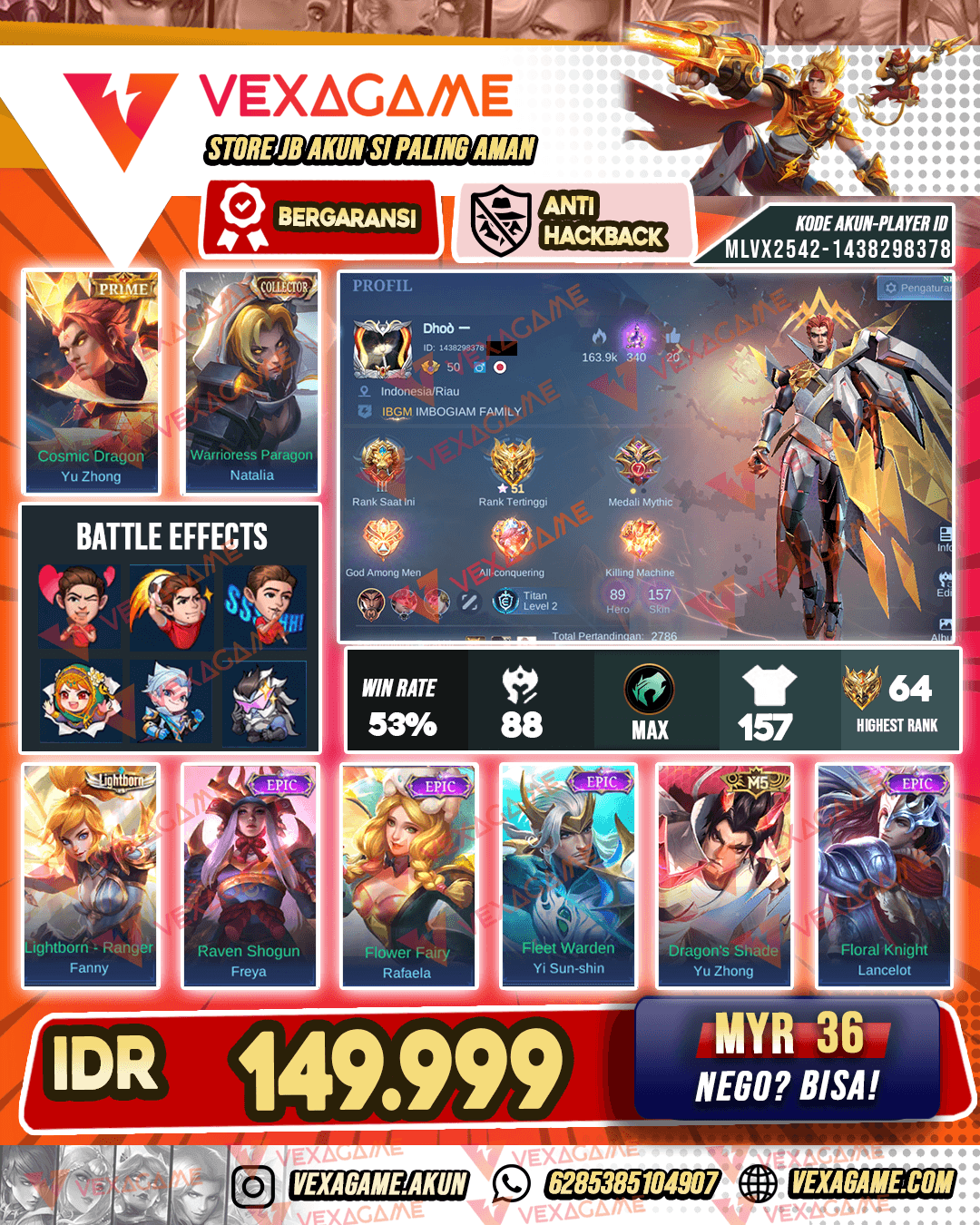 Yu Zhong Prime | Emblem MAX
