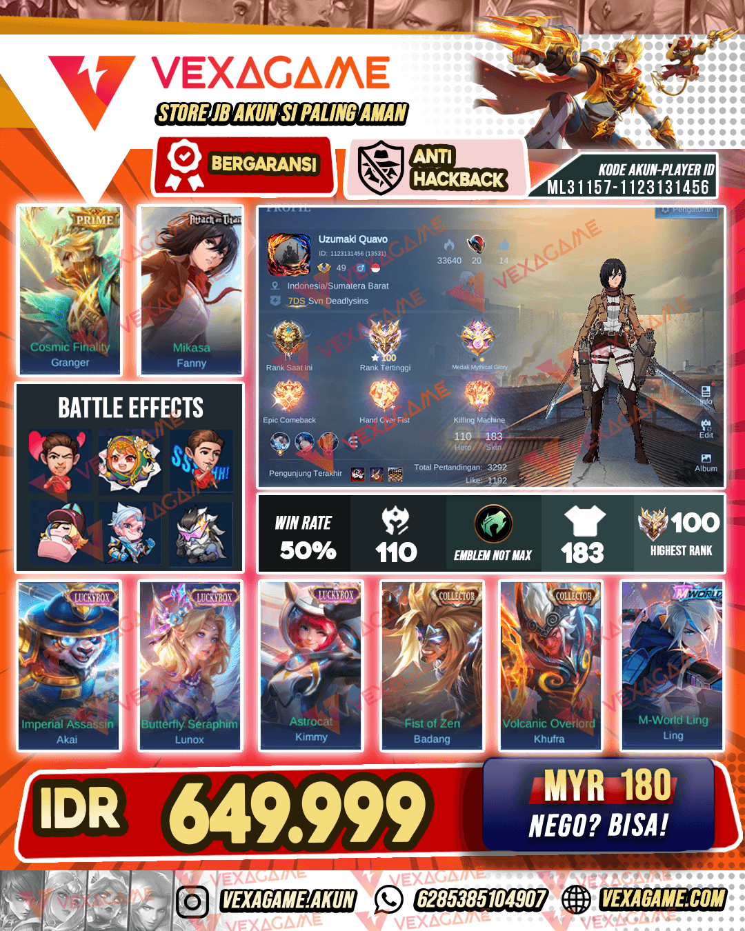 Fanny AOT 2 CC