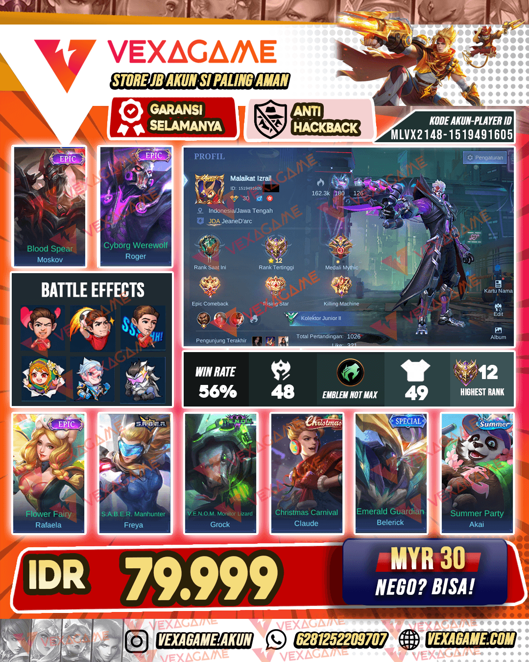Akun Murah