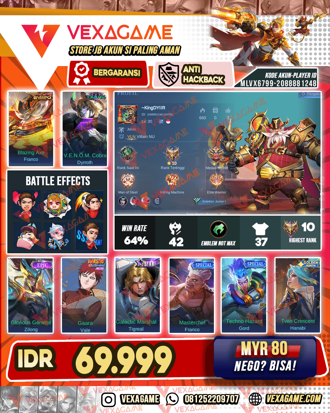 Franco Blazing | Dyroth Venom