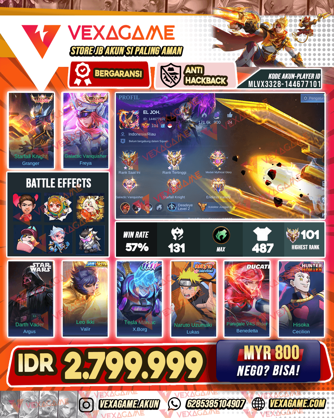 2 Legend | 14 Grand 17 Equisite