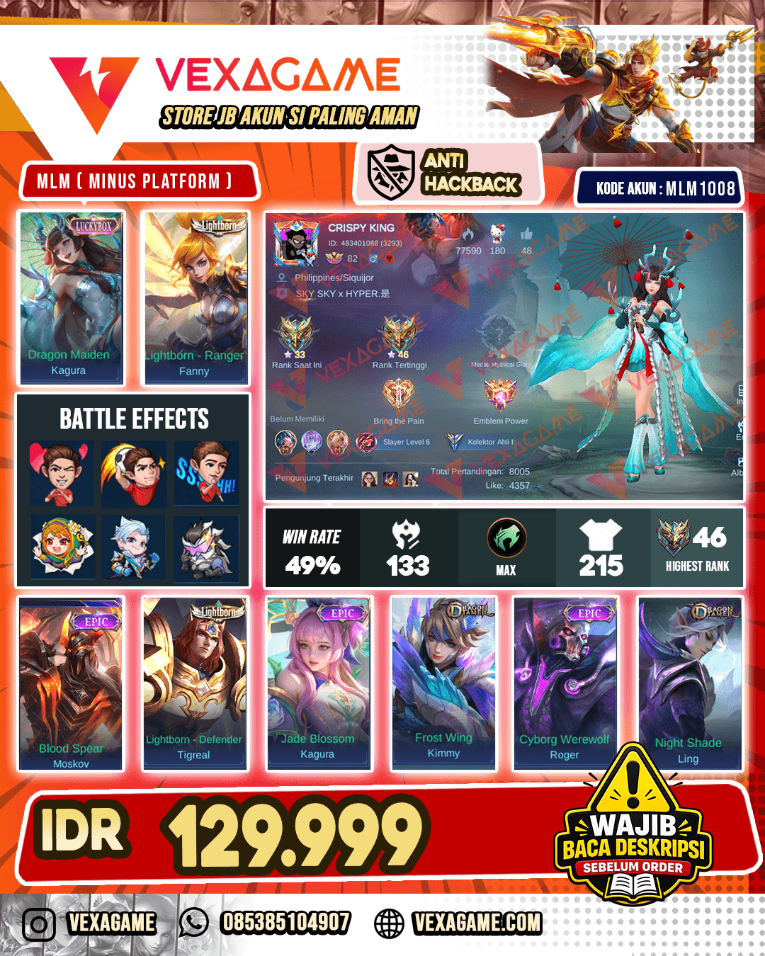 Kagura Luckybox | Fanny Lightborn