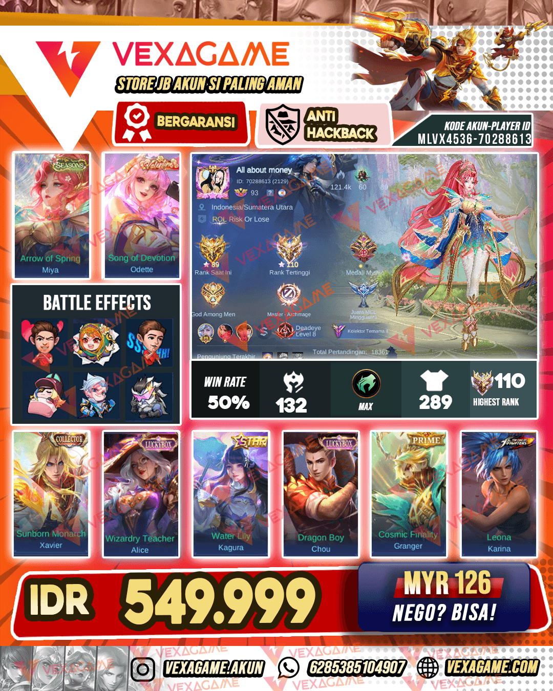 Miya Seasons | Xavier Collector | Oddete Valentine