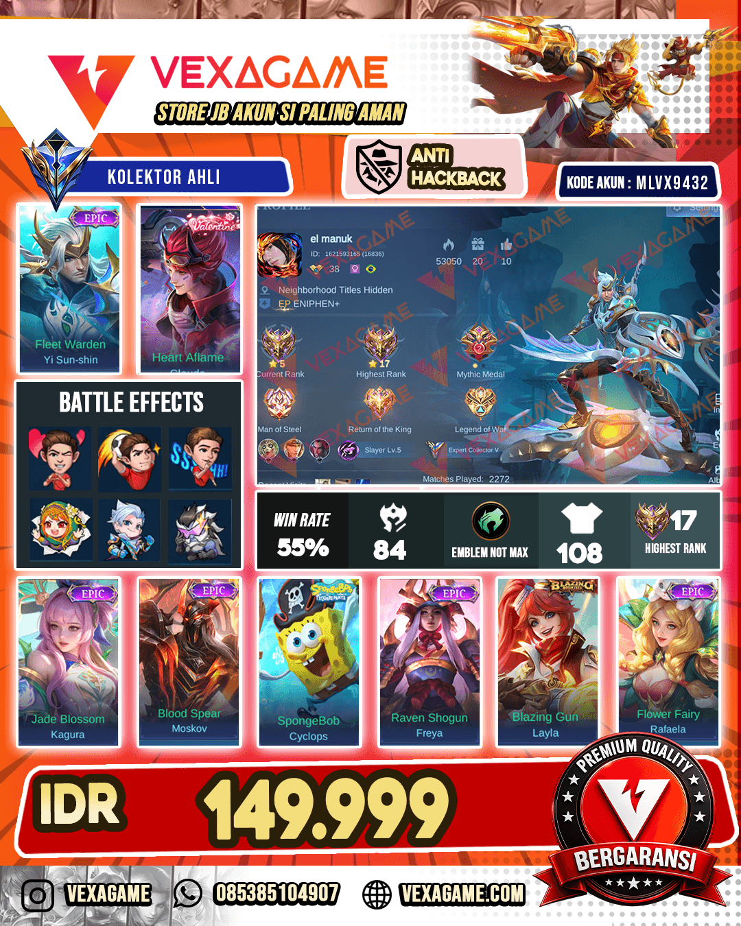 YSS Epic X Claude Valentine