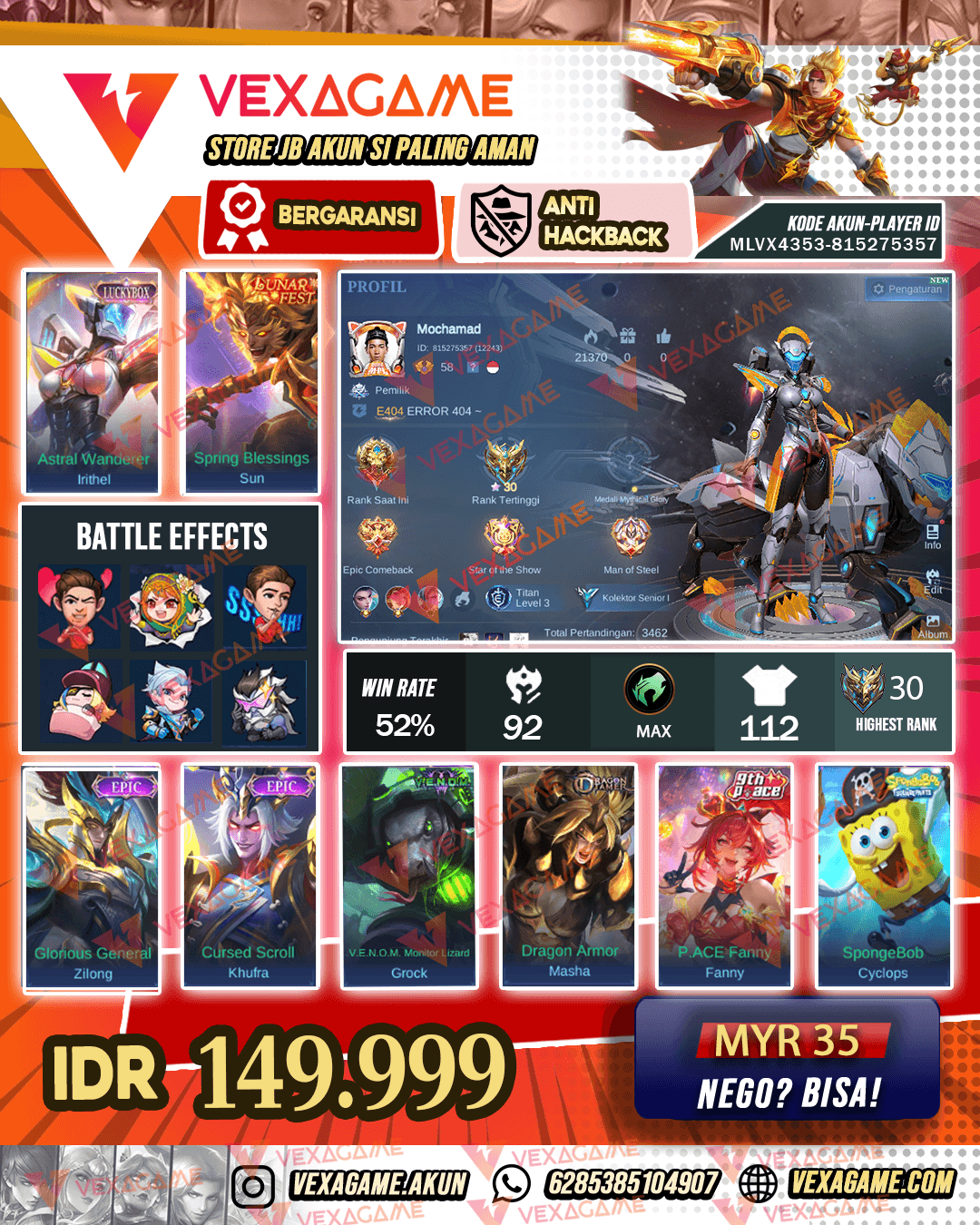 Irithel Luckybox | Sun Lunar Fest
