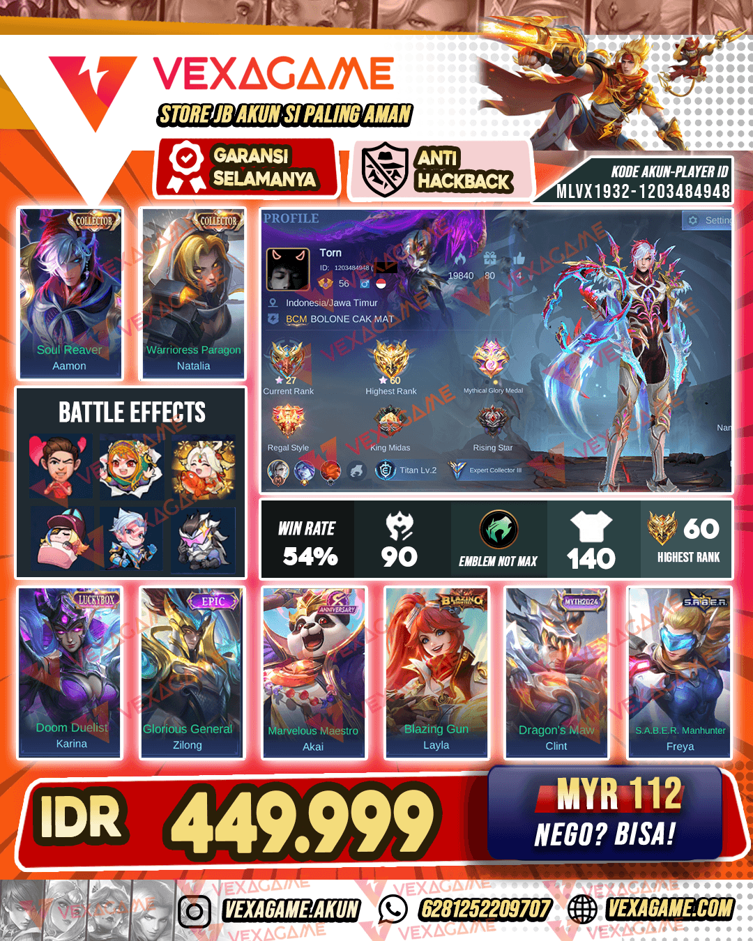 Aamon Collector | Ex Glory
