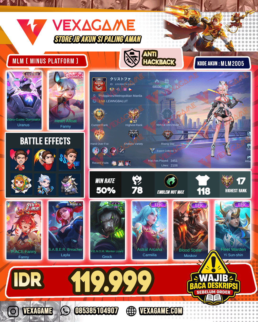 Fanny Valentine X Uranus Luckybox