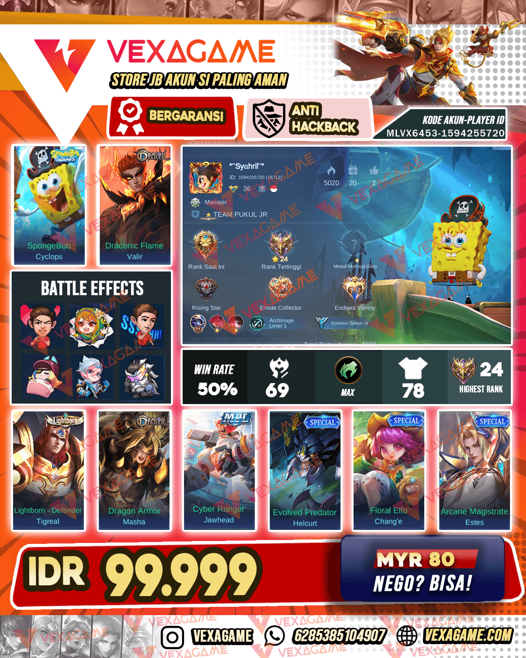 Cyclops Spongebob X Valir Dragon Tamer