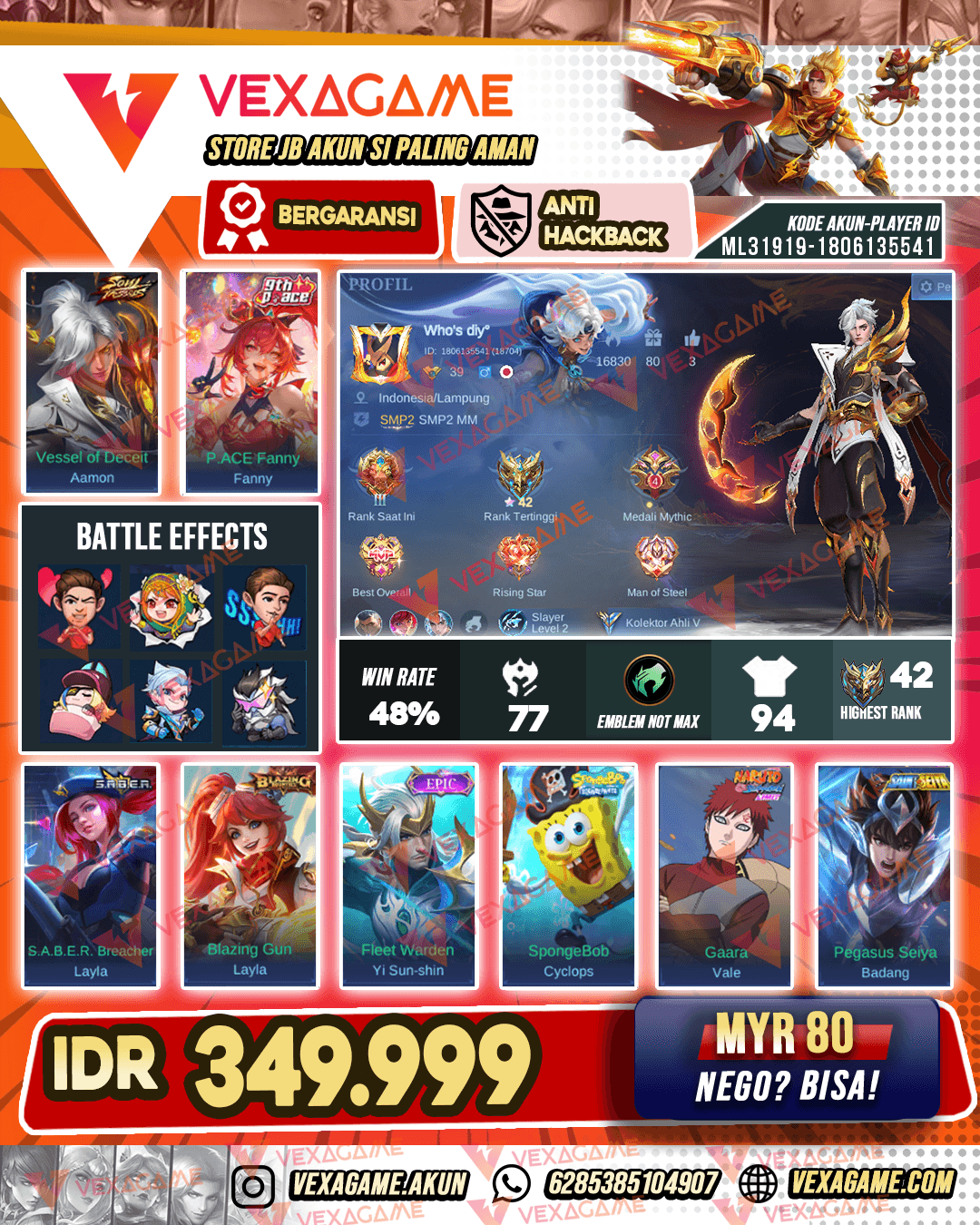 Aamon Soul Vessel Polosan