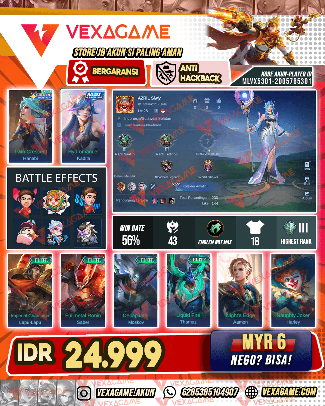 Akun Murah