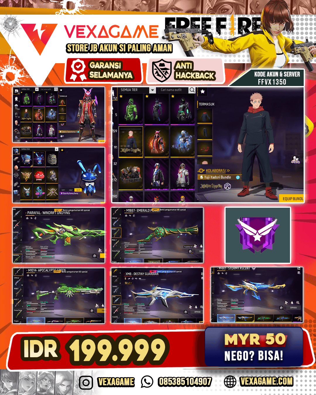 XM8 - DESTINY GUARDIAN LV4 | SG TEROMPET | VAULT OTW 280