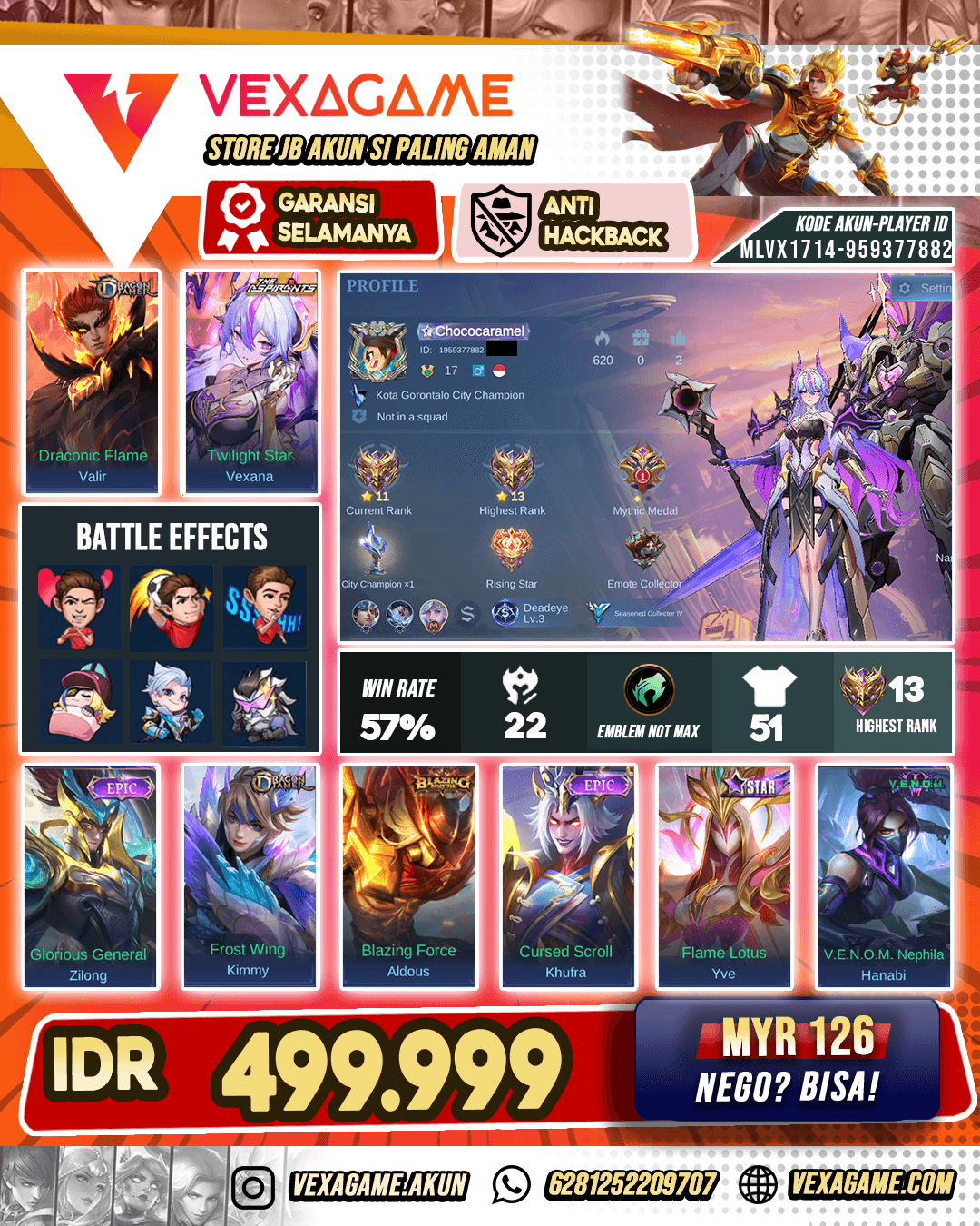 Vexana Aspirant Polosan