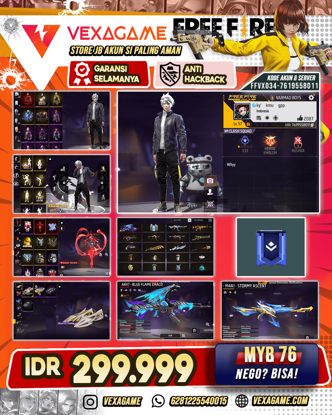 Set Scorpio, Blue Flame Draco LV 4, Sg Terompet