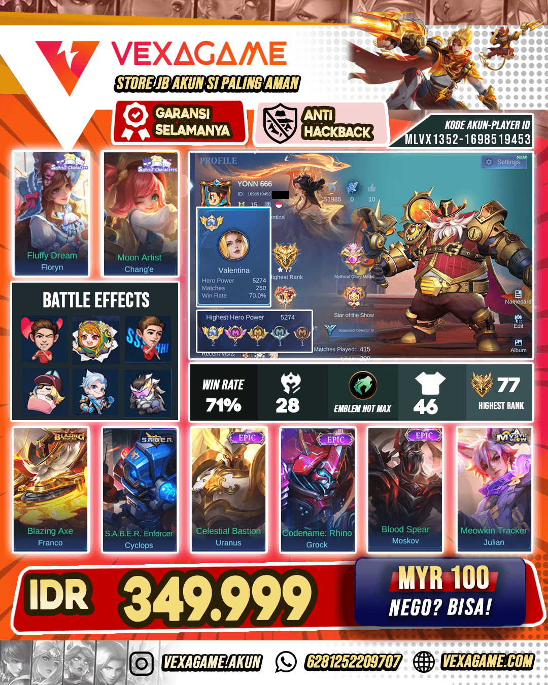Change Sanrio | Ex Global Valentine