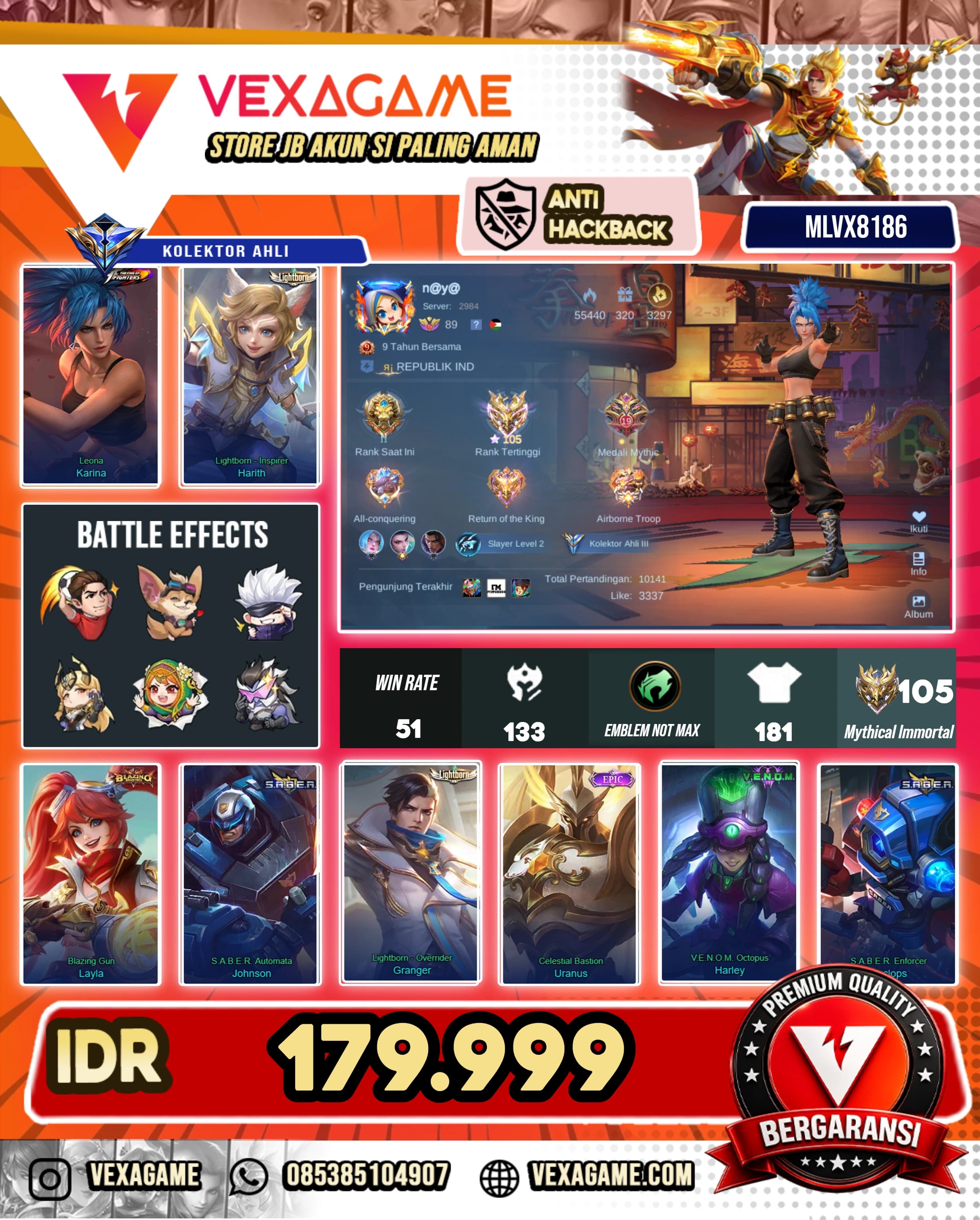 Karina Kof | Harith Lightborn | Ex Immo