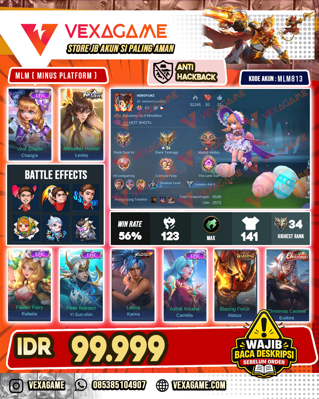 Change Epic X Lesley Meow
