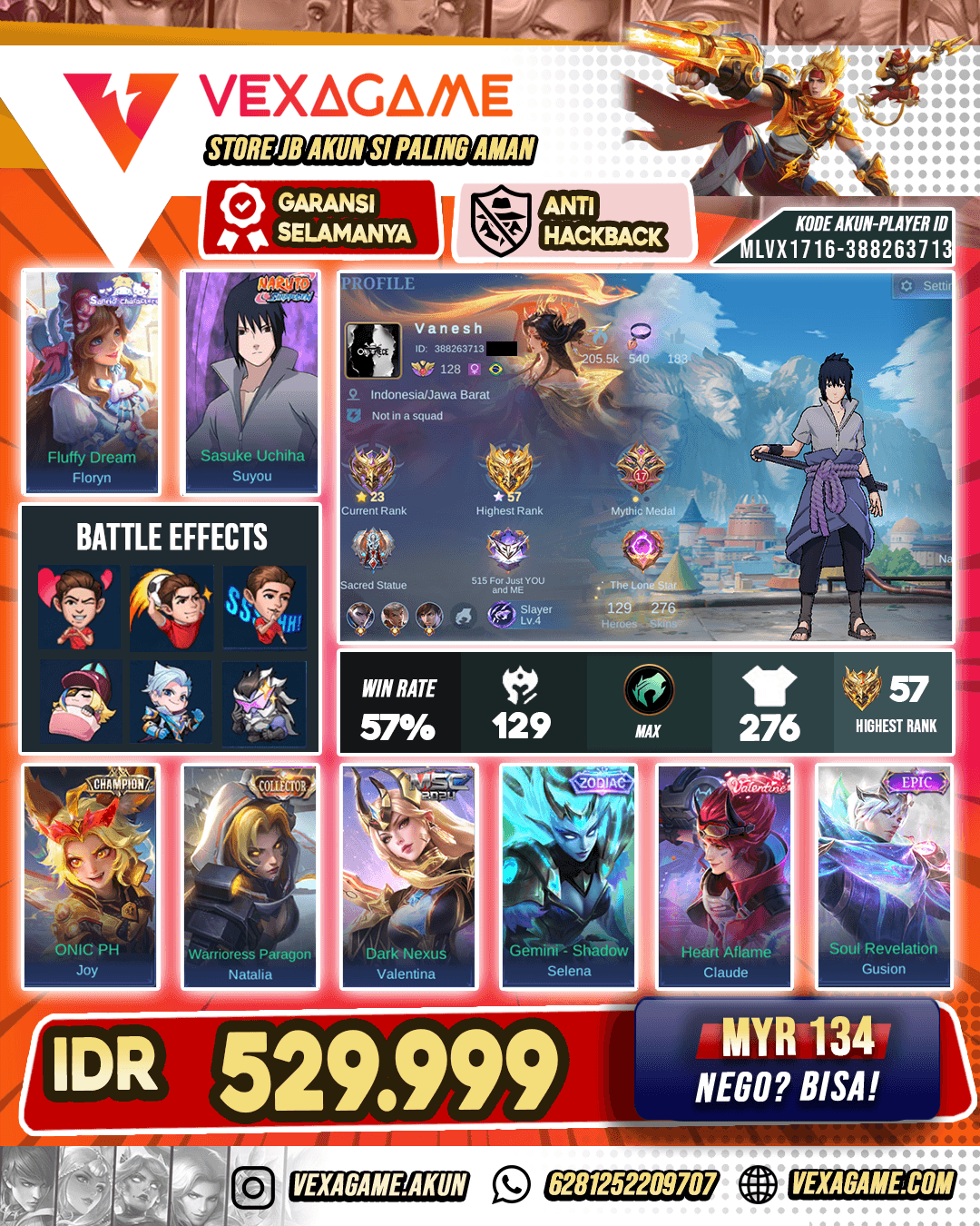Suyou Sasuke X Joy Champion Polosan Ex Glory