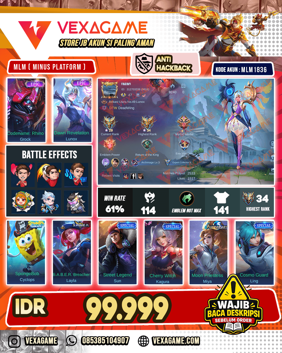 Lunox Epic | Grock Epic