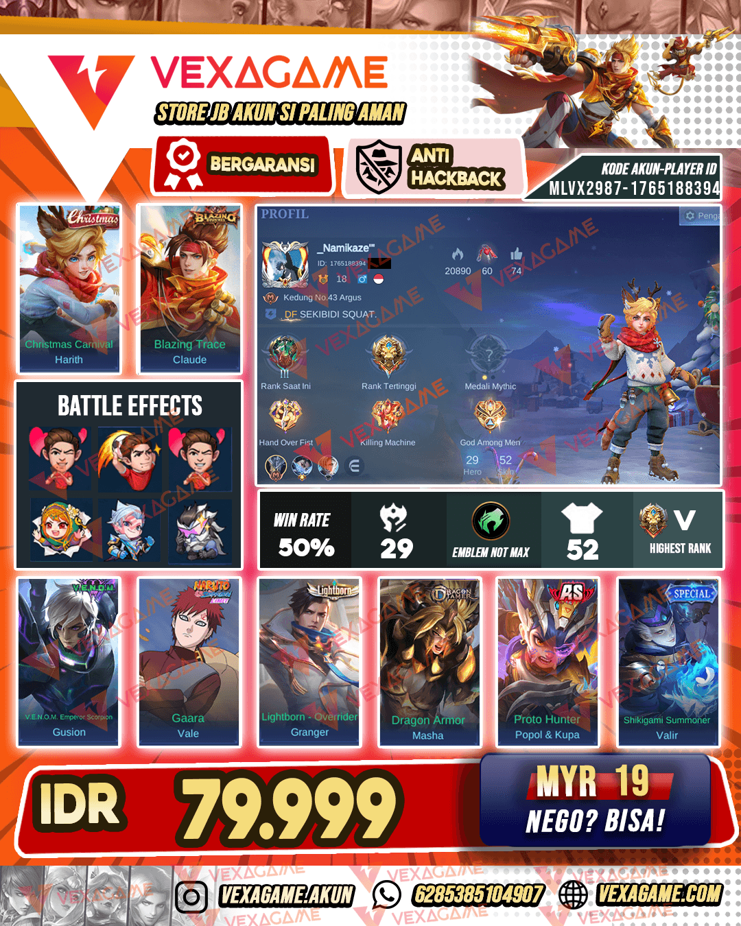Akun Murah