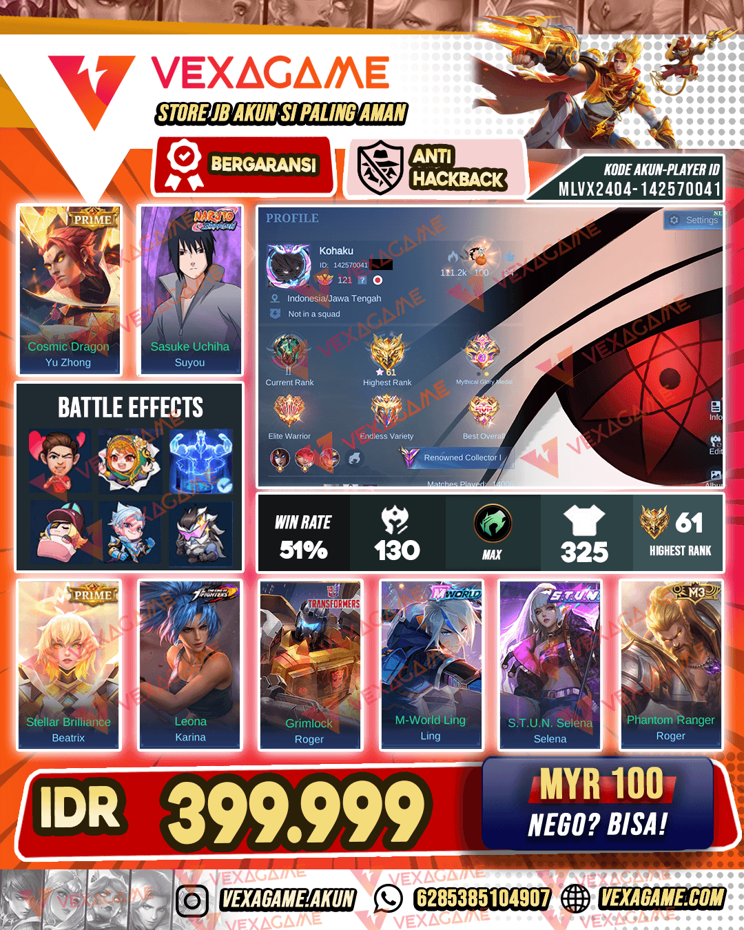 Suyou Sasuke | 2 Prime | Selena Stun