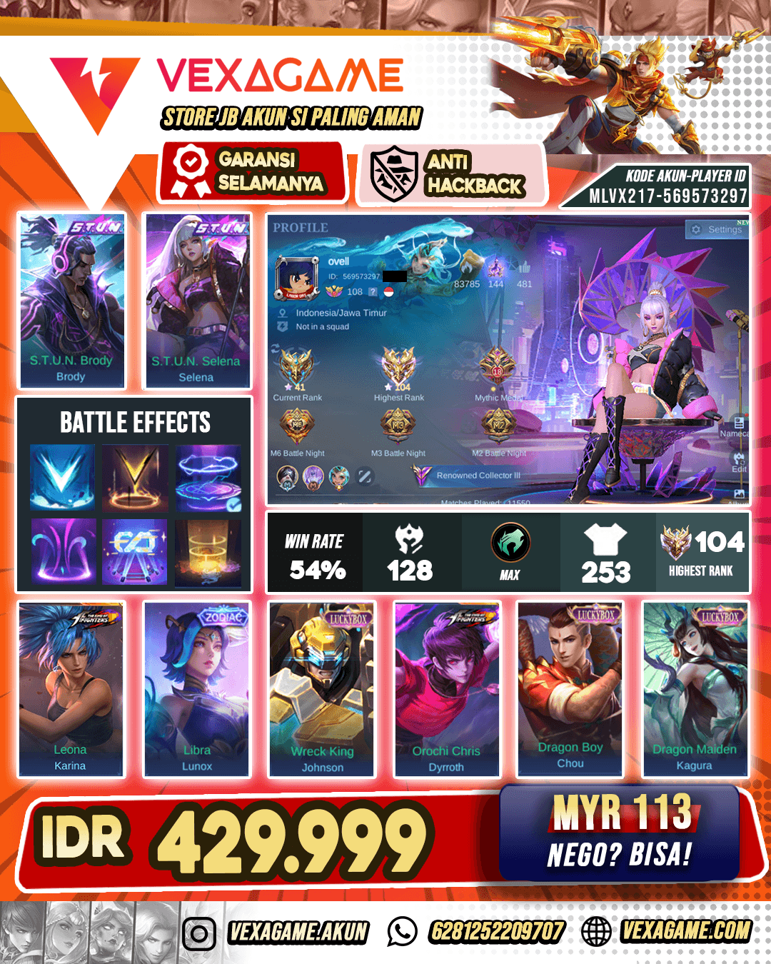 Selena Stun Ft Recall Tas -Tas
