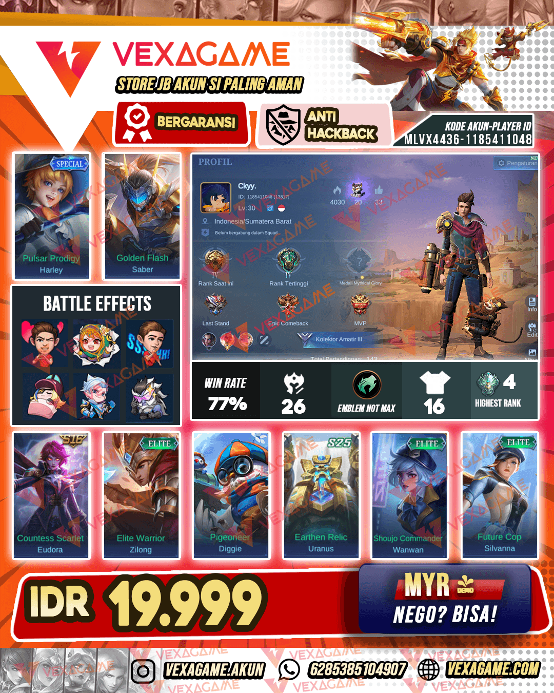Akun Murah