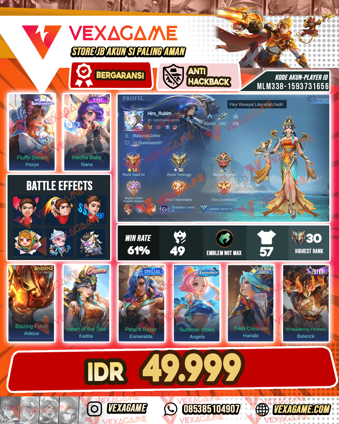 Akun Murah Harga Merakyat