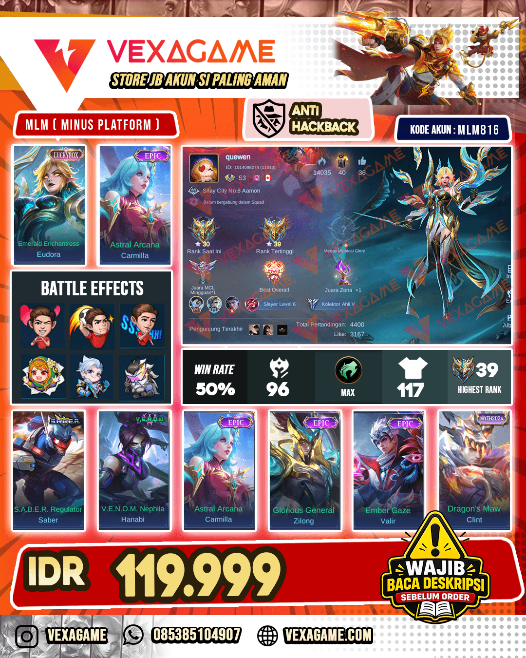 Eudora Luckybox | Carmila Epic